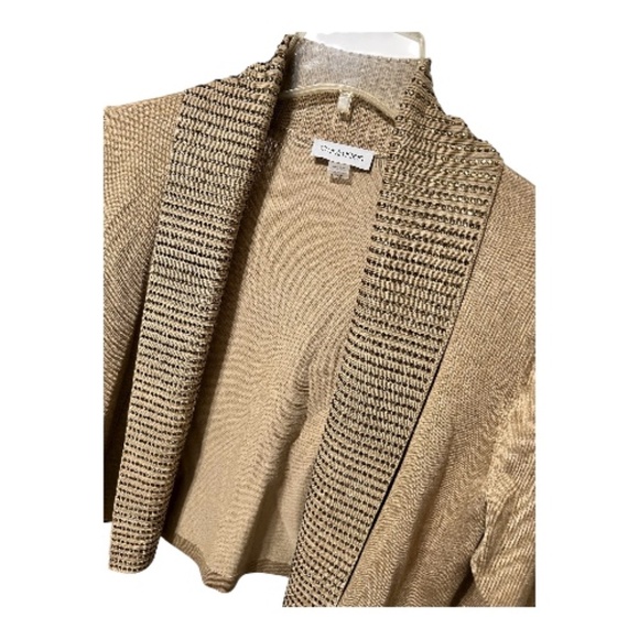 Calvin Klein Beaded Jeweled Cardigan - Picture 2 of 6